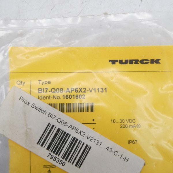 TURCK BI7-Q08-AP6X2-V1131 1601602 10-30VDC NSMP