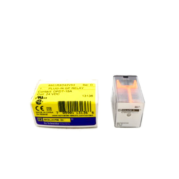 SQUARE D 8501RSD42V53 SER. D 24VDC NSMP