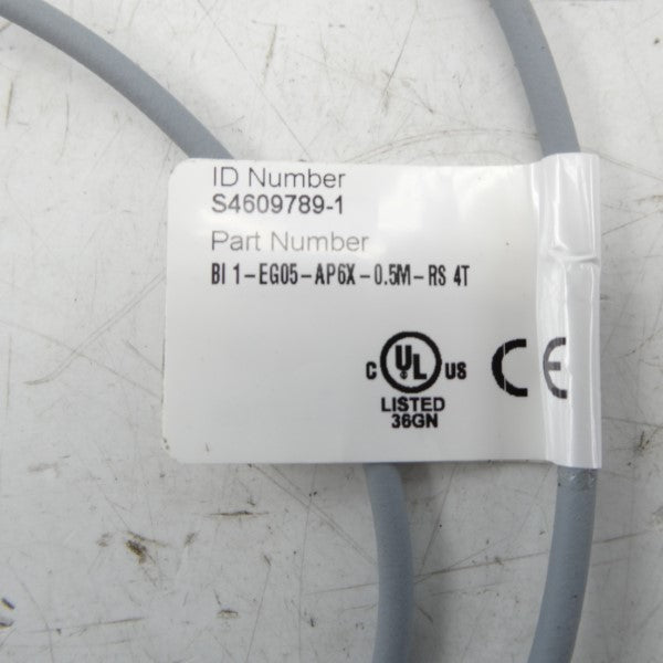 TURCK BI1-EG05-AP6X-0.5M-RS4T S4609789-1 NSNP