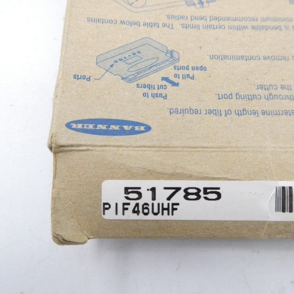 BANNER ENGINEERING PIF46UHF 51785 NSMP