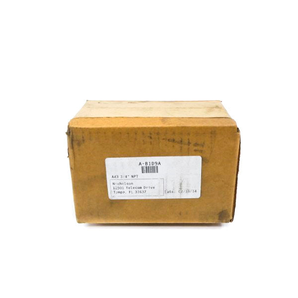NICHOLSON A-B1D9A 3/4" NSFS