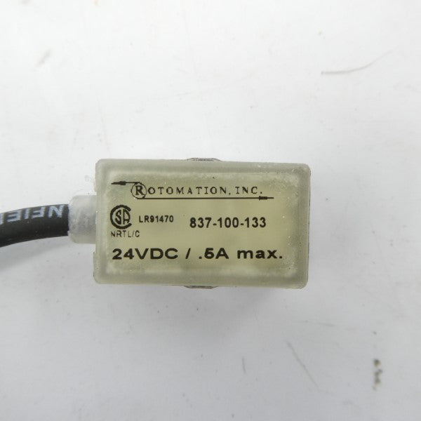 ROTOMATION 837-100-133 24VDC 0.5A NSNP