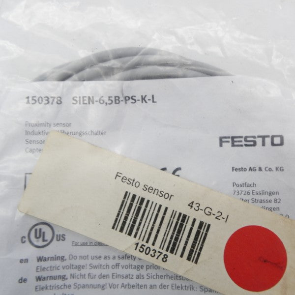 FESTO SIEN-6,5B-PS-K-L 150378 NSMP