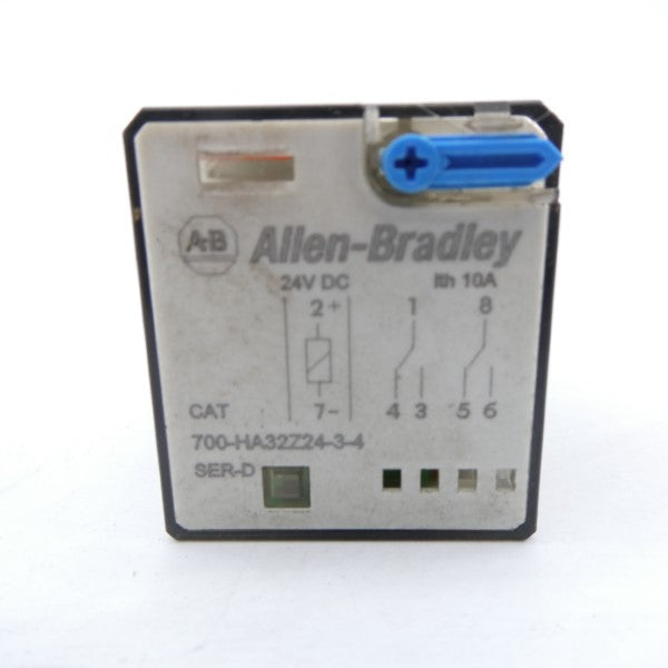 ALLEN BRADLEY 700-HA32Z24-3-4 SER. D 24VDC 10A UNMP