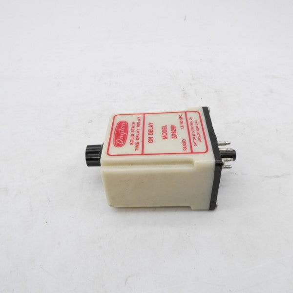 DAYTON 5X829F 120VAC 10A 1.8-180S NSNP