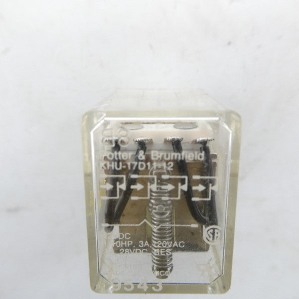 POTTER & BRUMFIELD KHU-17D11-12 12VDC 3A NSNP