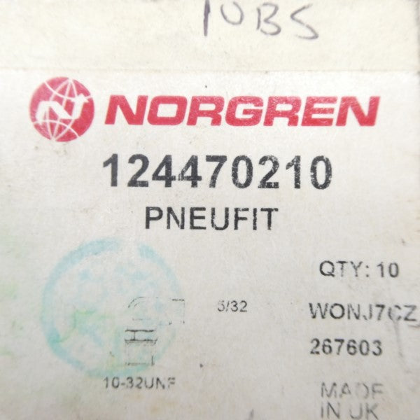 NORGREN 124470210 (PKG OF 9) NSMP