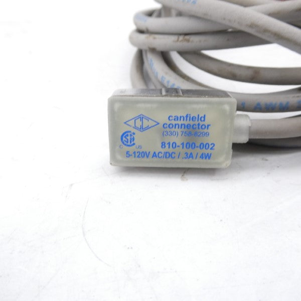 CANFIELD CONNECTOR 810-100-002 5-120VAC/DC NSNP