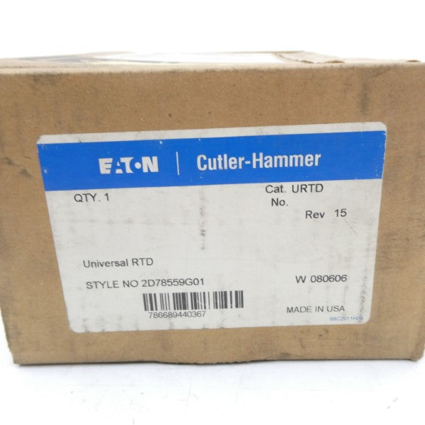 CUTLER HAMMER URTD 2D78559G01 NSFS