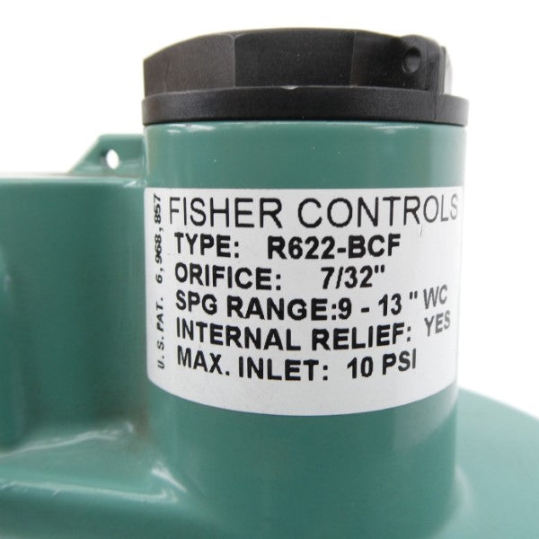 FISHER CONTROLS R622-BCF 10PSI 7/32" NSMP