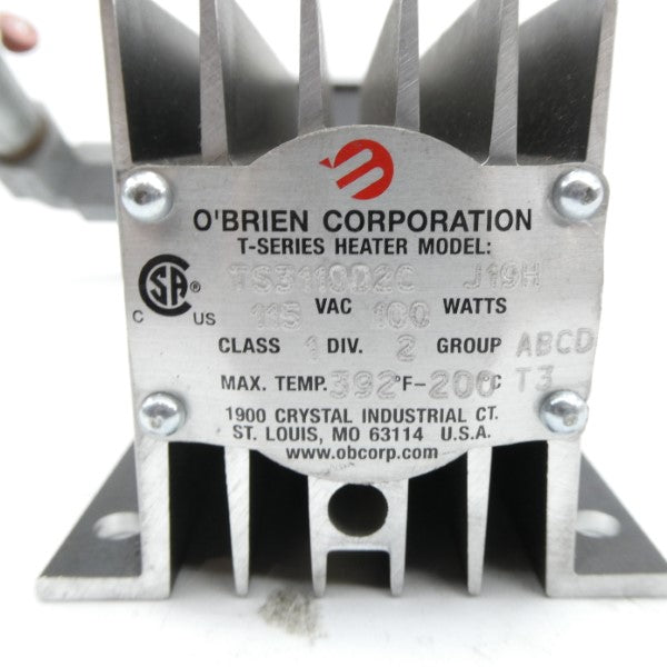 O'BRIEN TS3110D2C-J19H 115VAC NSNP