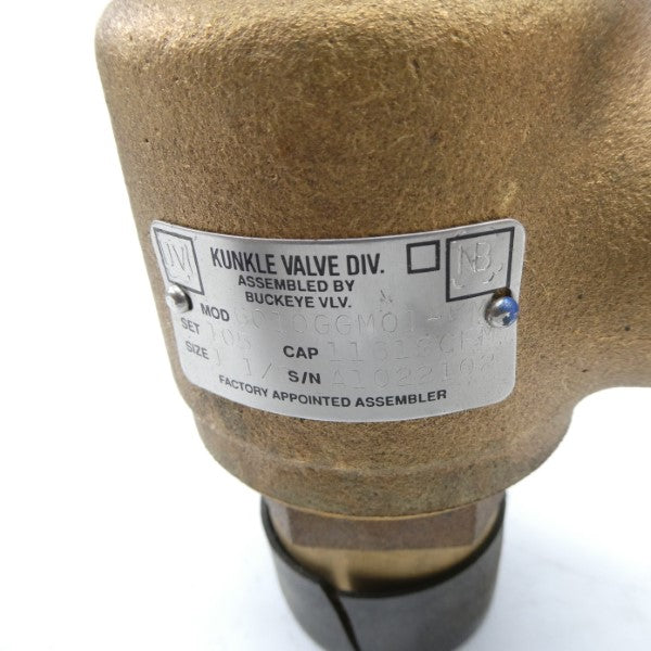KUNKLE 6010GGM01-KM0105 105PSI 1-1/2" NSMP