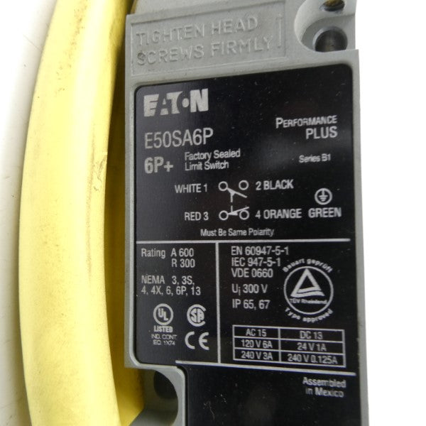EATON E50SA6P SER. B1 240V 3A NSNP