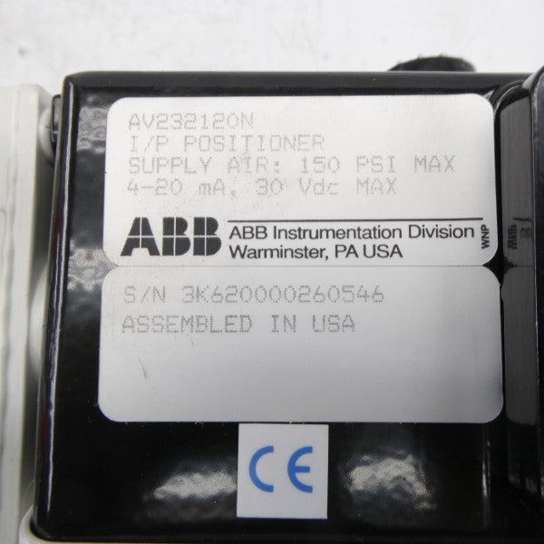 ABB AV232120N 30VDC 150PSI NSMP