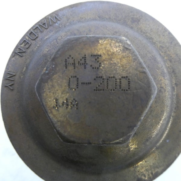 VALVE A43 0-200 NSNP