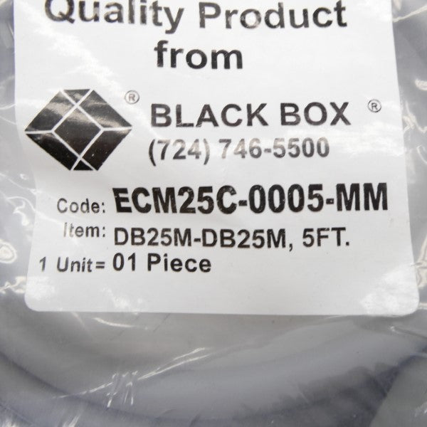 BLACK BOX ECM25C-0005-MM DB25M-DB25M 5' NSMP
