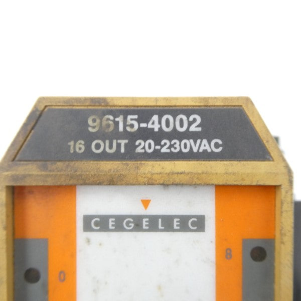 CEGELEC 9615-4002 20-230VAC UNMP