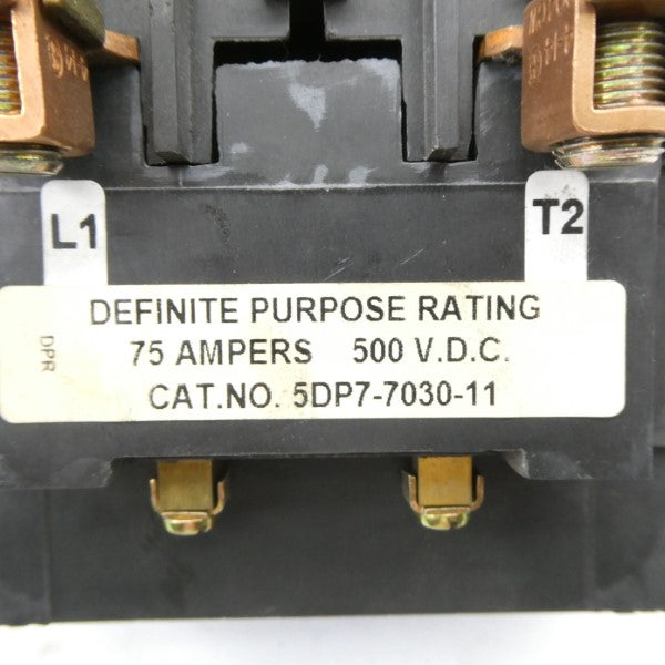 JOSLYN CLARK 5DP7-7030-11 500VDC 75A NSNP