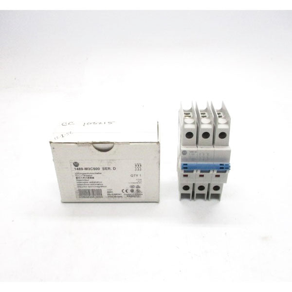 ALLEN BRADLEY 1489-M3C500 SER. D 277V 50A NSMP