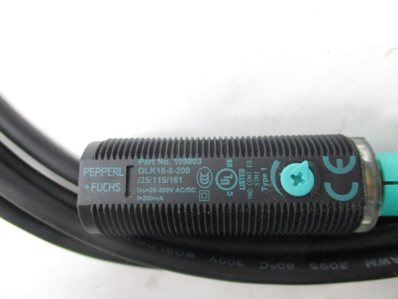 PEPPER+FUCHS 199803 GLK18-8-200/25/115/161 20-250VAC/DC NSNP