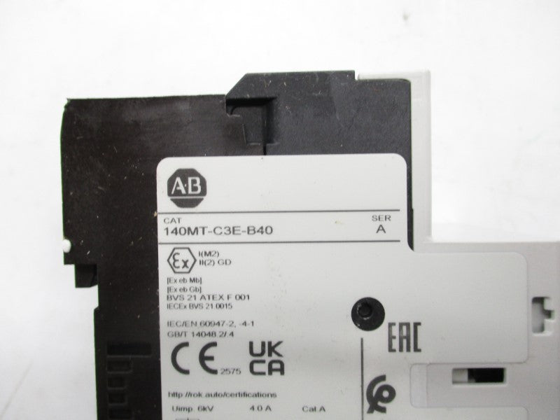 ALLEN BRADLEY 140MT-C3E-B40 SER. A 2.5-4A NSMP