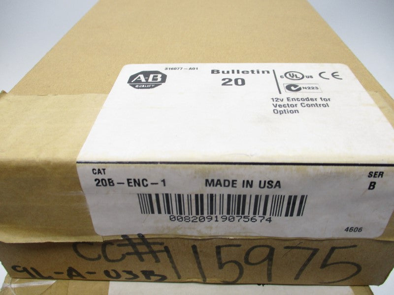 ALLEN BRADLEY 20B-ENC-1 SER. B NSMP