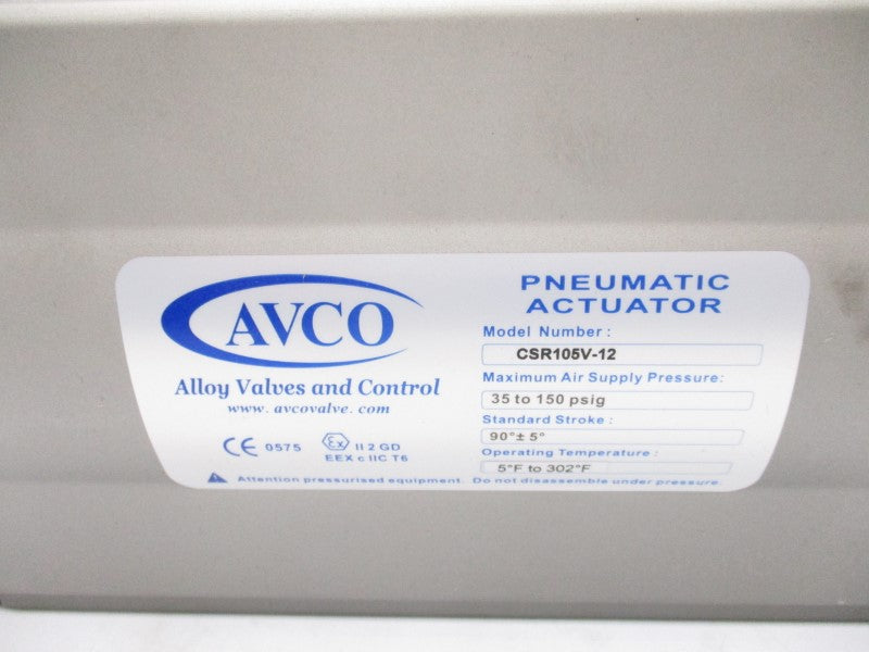 AVCO CSR105V-12 35-150PSI NSNP