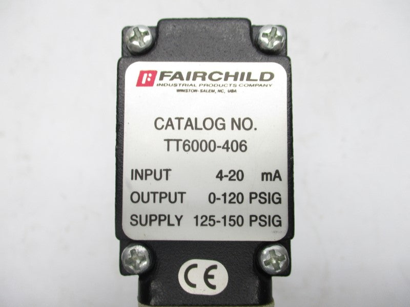 FAIRCHILD TT6000-406 125-150PSI NSNP