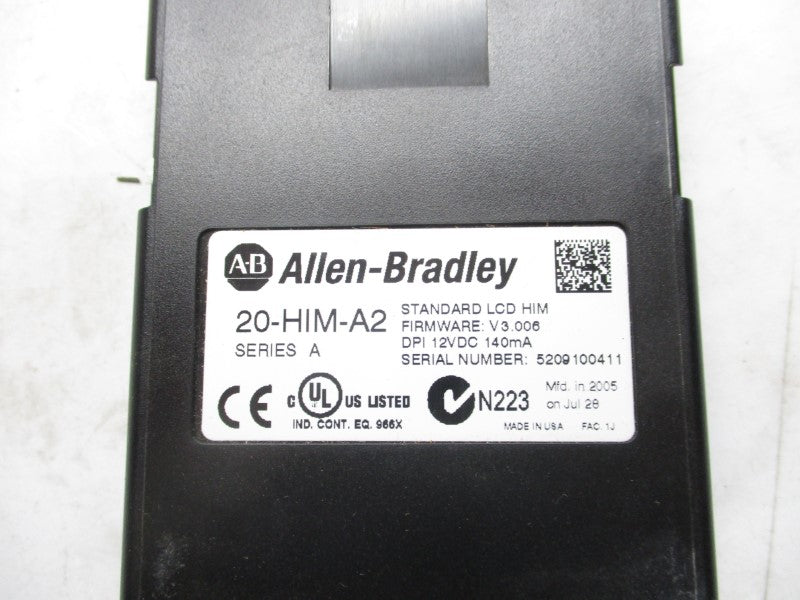 ALLEN BRADLEY 20-HIM-A2 SER. A F/W V3.006 12VDC NSNP