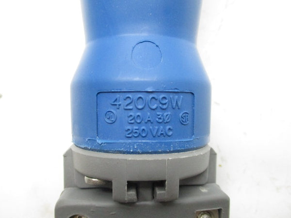 HUBBELL HBL420C9W 250VAC 20A NSMP