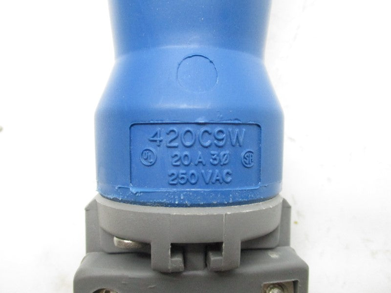 HUBBELL HBL420C9W 250VAC 20A NSMP