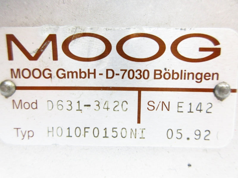 MOOG D631-342C NSNP