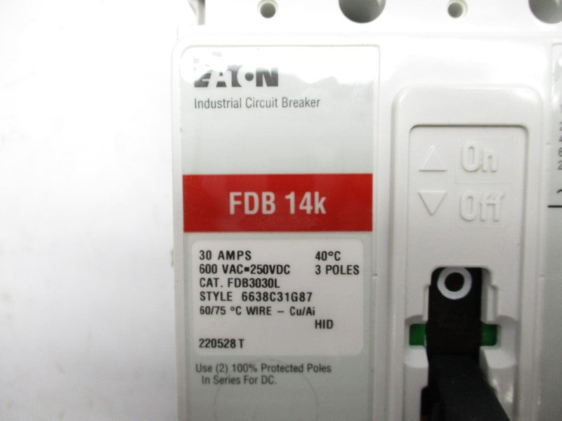 EATON FDB3030L 600VAC 30A NSMP