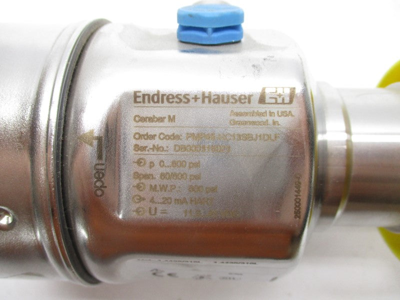 ENDRESS+HAUSER PMP45-RC13SBJ1DLF 11.5-45VDC 0-600PSI NSNP