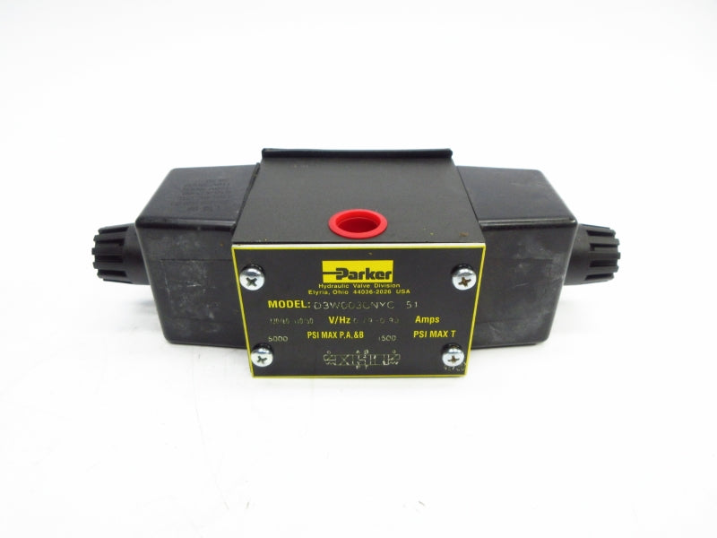 PARKER D3W003CNYC51 110-120V 0.79-0.93A 5000PSI NSMP