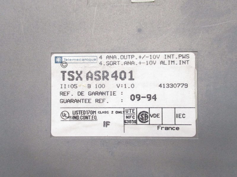TELEMECANIQUE TSXASR401 10V NSNP