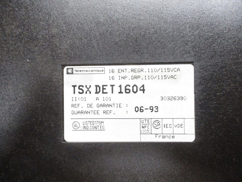 TELEMECANIQUE TSXDET1604 110/115VAC NSNP