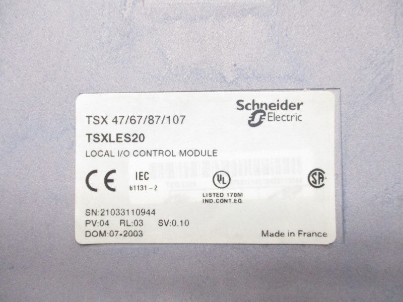 SCHNEIDER ELECTRIC TSXLES20 NSNP