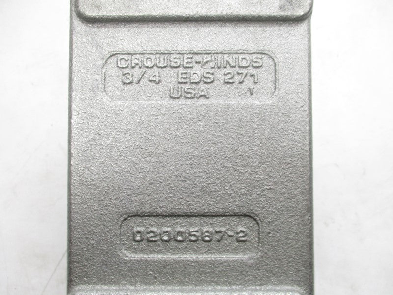 CROUSE HINDS EDS271 3/4" UNMP