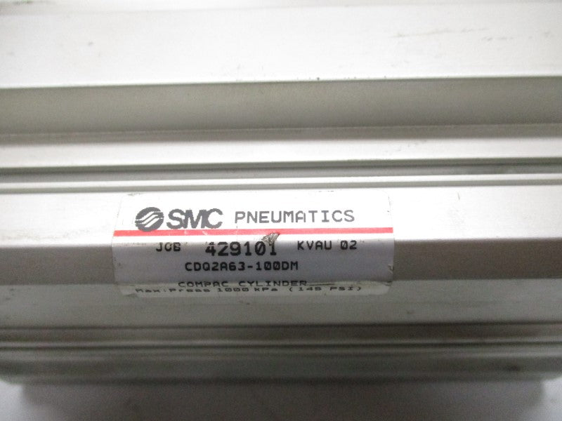 SMC CDQ2A63-100DM 145PSI UNMP