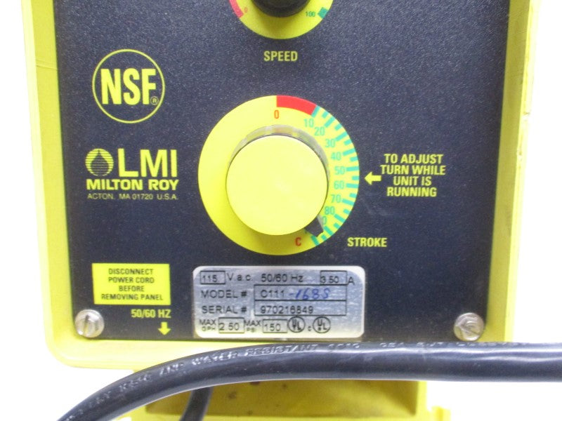 LMI C111-168S 115VAC 3.5A NSNP
