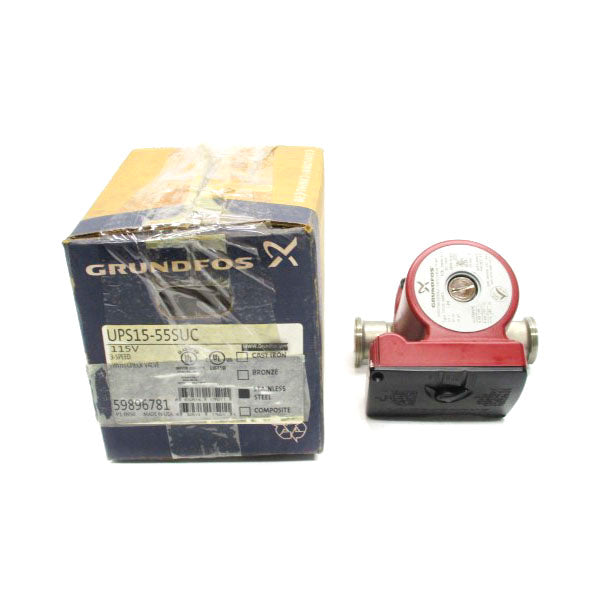 GRUNDFOS UPS15-55SUC 59896781 115V NSMP
