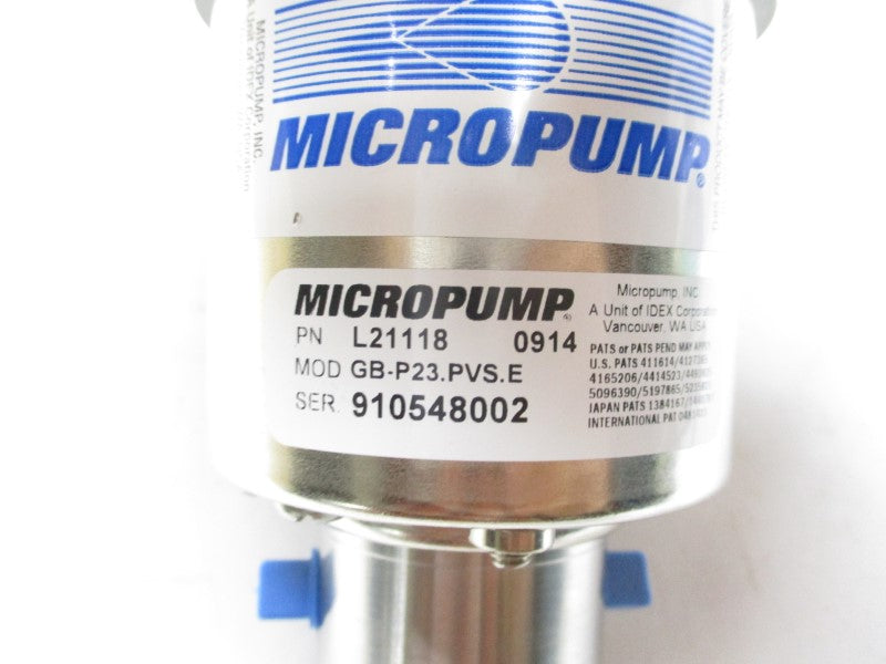 MICROPUMP L21118 GB-P23.PVS.E NSMP