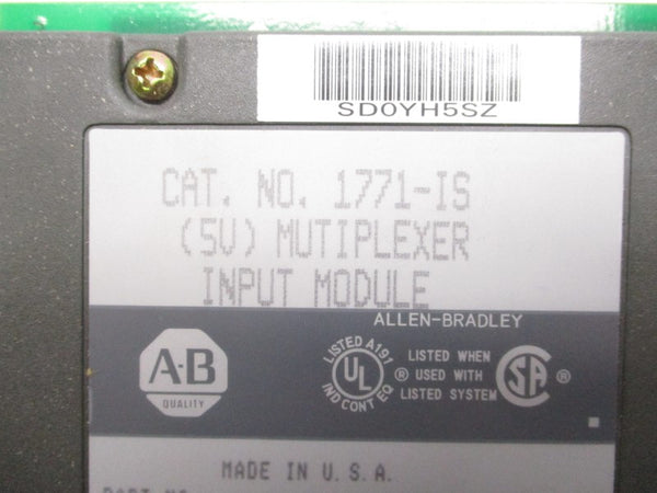 ALLEN BRADLEY 1771-IS 5V NSMP