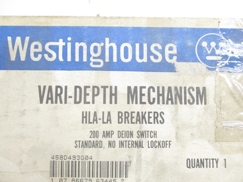 WESTINGHOUSE HLA-LA 458D493G04 200A NSMP