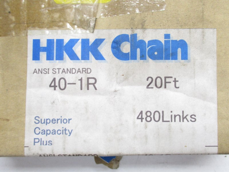 HKK CHAIN 40-1R 20FT NSMP