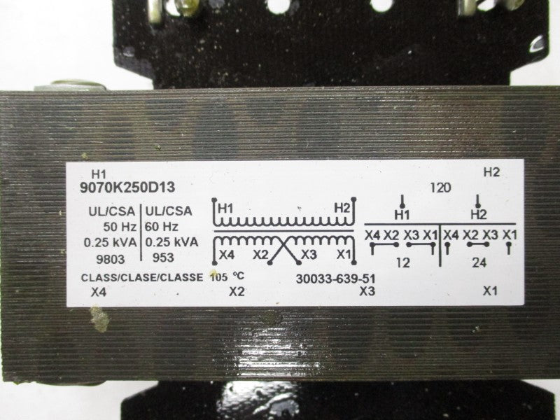 SQUARE D 9070K250D13 120V NSMP