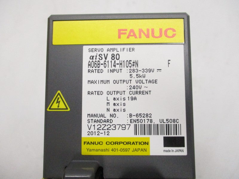 FANUC A06B-6114-H105#N 283-339V 19A NSMP