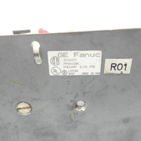 GE FANUC IC600PM503K ESQ-180-4012B 115/230V UNMP