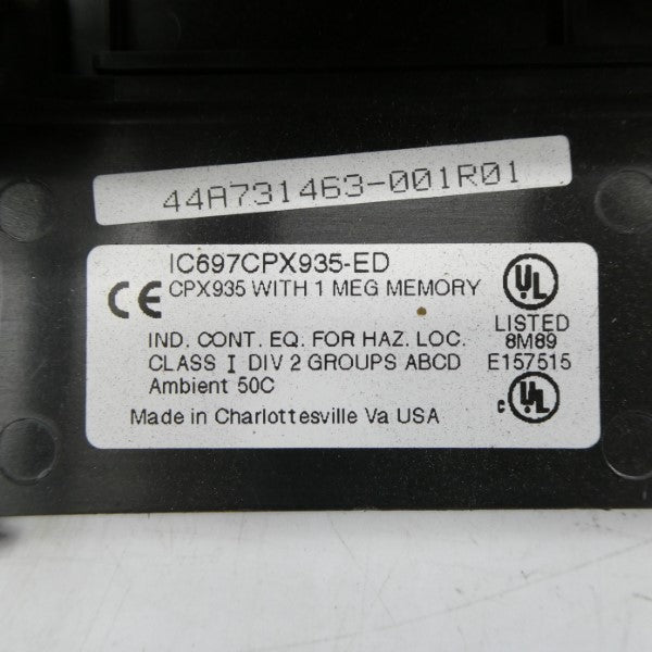 FANUC IC697CPX935-ED 44A731463-001R01 UNMP